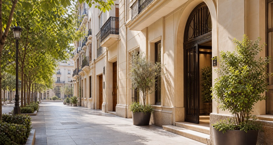 Calle del centro de Granada