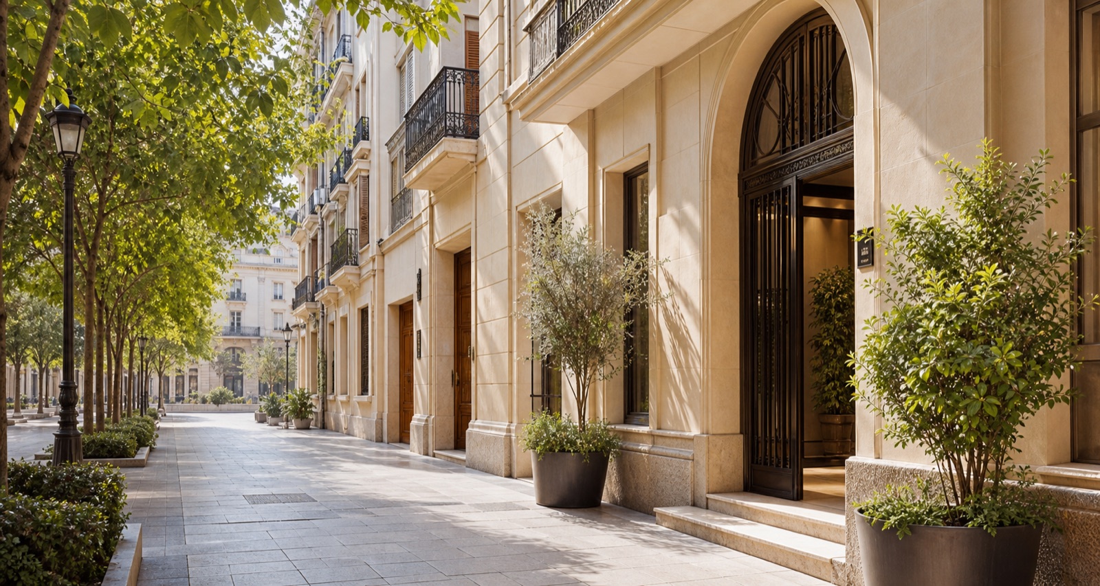 Entorno urbano del centro de Granada
